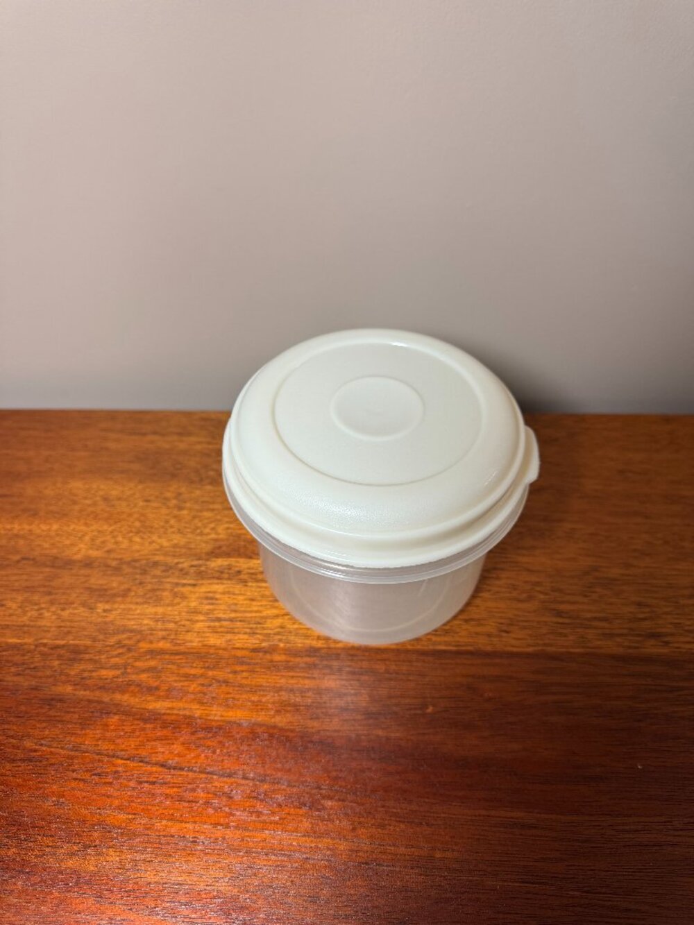 Vintage Rubbermaid Servin' Saver #7 Round 3 Cup Container With Lid